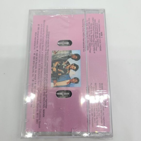 Miami Vice Music From the TV Series MCA Cassette New Sealed - Picture 2 of 4